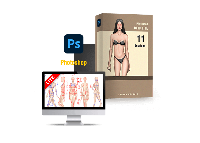 Digital Fashion Illustration Course with Adobe Photoshop - LITE