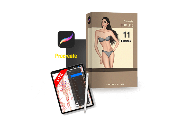 Digital Fashion Illustration Course with Procreate - LITE