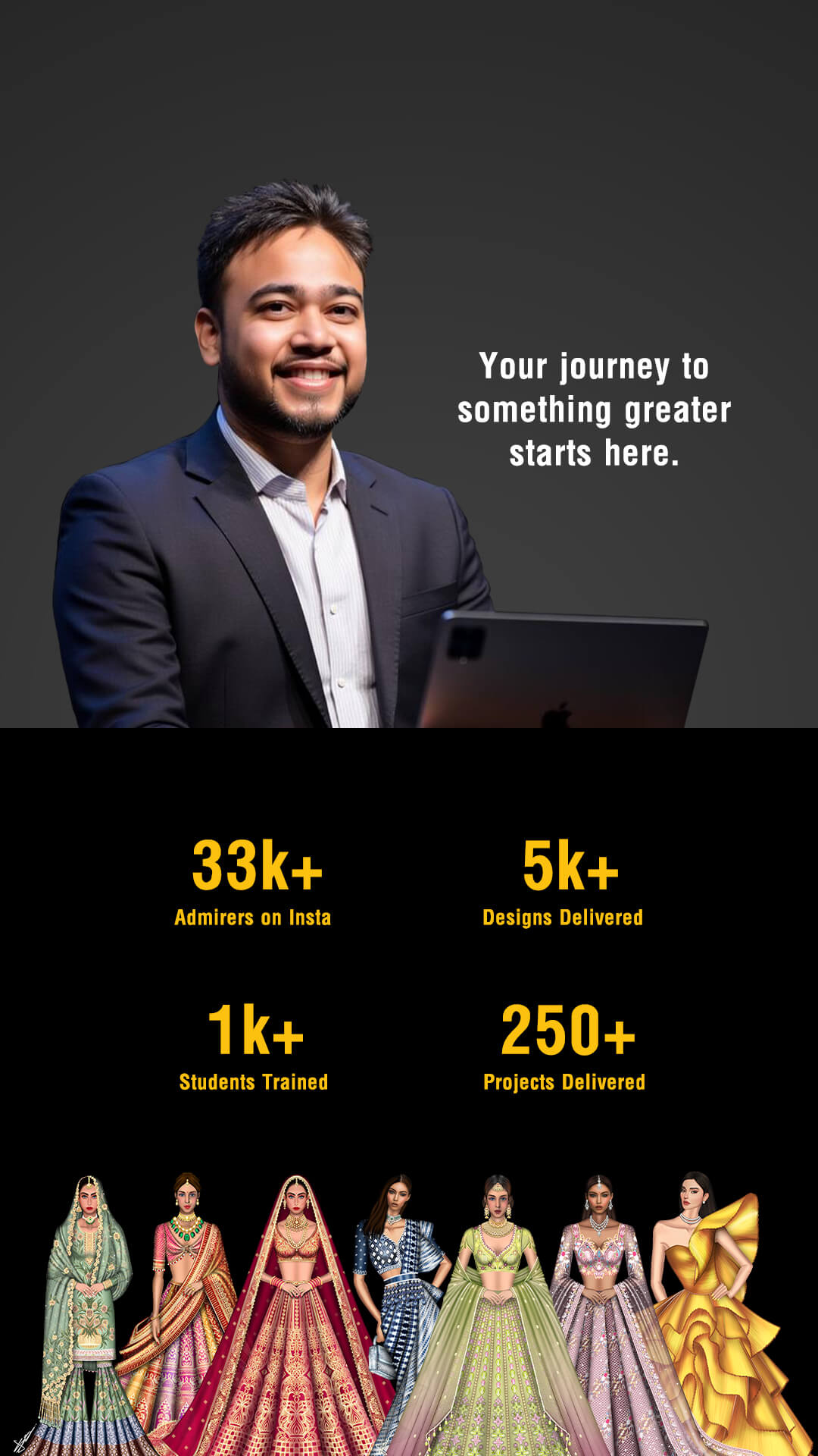 Sanyam Jain Fashion Designer Illustrations Course